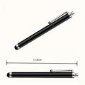 Universel stylus-touchpen til iPhone, smartphone og tablet - 10 stk. - Sort