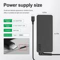 Universel USB-C-oplader 65W til bærbare computere til Huawei, HP, Dell og Lenovo - EU-stik