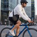 UrbanFlex skuldertaske med justerbar rem – sort