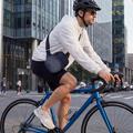 UrbanFlex skuldertaske med justerbar rem – blå
