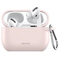 Usams BH568 AirPods Pro Silikone Cover - Pink