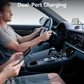 Usams CC327 C44 Dobbeltport billader 45W med spændingsvisning