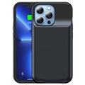Usams US-CD175 iPhone 13 Pro Backup Battericover - 3500mAh - Sort