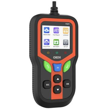 V321 OBD2 fejlfindingsscanner til biler med 2.4″ farveskærm