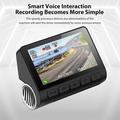V55 4K/1080p dobbelt dashcam med Sony IMX415, Wi-Fi, superkondensator - sort
