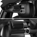 V55 4K/1080p dobbelt dashcam med Sony IMX415, Wi-Fi, superkondensator - sort