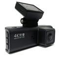 V56 GPS-sæt med dobbelt dashcam - 4K-kamera foran og 2K-kamera bagpå - sort