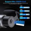 V57 WiFi Mini Dash Cam 1080p - WiFi og app-styring