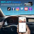 V57 WiFi Mini Dash Cam 1080p - WiFi og app-styring