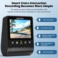 V61 4K/1080p dobbelt dashcam - 5.8GHz WiFi, HDR-nattesyn, superkondensator - sort