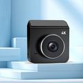 V63 dobbelt dashcam - 4K/1080p, HDR-nattesyn, 5.8GHz WiFi, parkeringsovervågning - sort