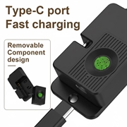 V86 Hjørnemodel Biometrisk Smartlås med børnesikkerhed - Sort