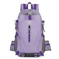 VANAHEIMR 20-35L vandrerygsæk med laptop-rum - Lilla