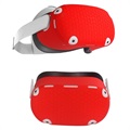 Oculus Quest 2 VR Headset Silikone Cover - Rød