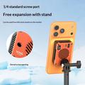 VRIG TT-02 Magnetisk TEC-køleventilator til telefon og kamera - orange