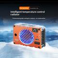 VRIG TT-02 Magnetisk TEC-køleventilator til telefon og kamera - orange