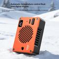 VRIG TT-02 Magnetisk TEC-køleventilator til telefon og kamera - orange