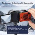 VRIG TT-02 Magnetisk TEC-køleventilator til telefon og kamera - orange