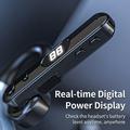 VSIDEA V82 Bluetooth-headset med åbne ørepropper - 20 timers afspilningstid - Sort