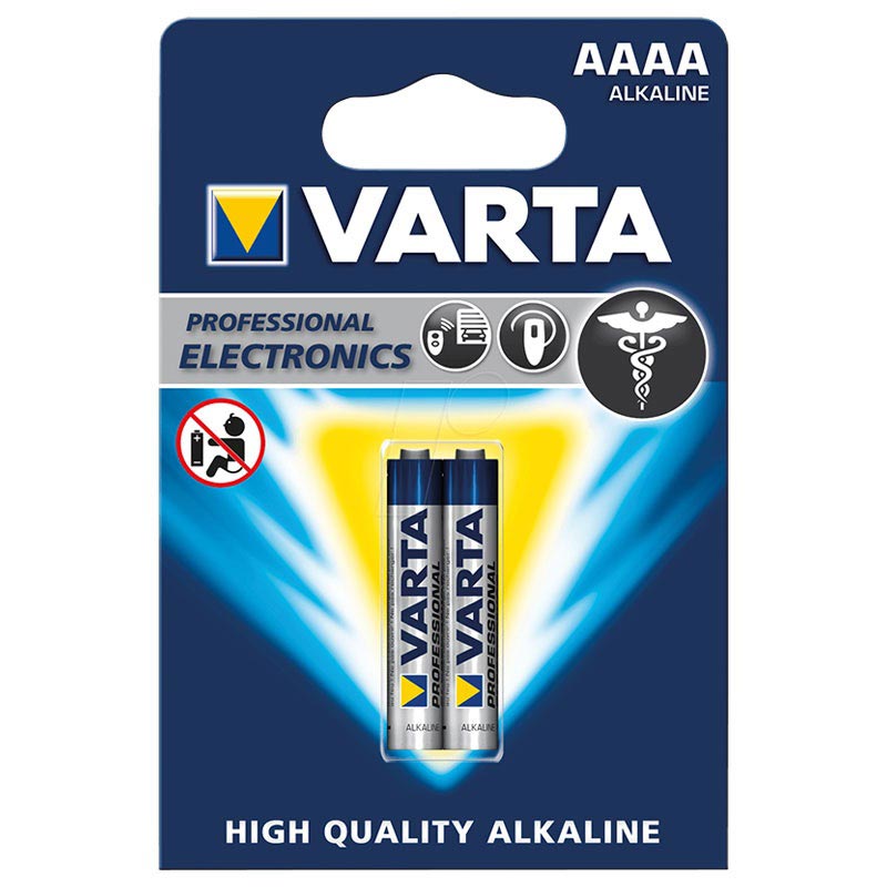 Undertrykke Universel trappe Varta Professional Electronics AAAA Batteri 4061101402 - 1.5V - 1x2