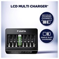 Varta LCD Multi Charger+ Batterilader 57681 - 8x AAA/AA