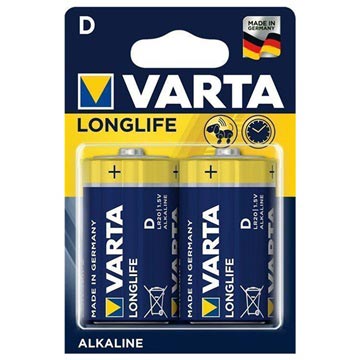 Varta Longlife D/LR20 Batteri 4120110412 - 1.5V - 1x2