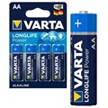 Varta Longlife Power AA Batteri 4906110414 - 1.5V - 1x4
