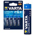 Varta Longlife Power AAA Batteri 4903110414 - 1.5V