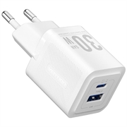 Vention FEQ 30W GaN hurtig vægoplader - hvid