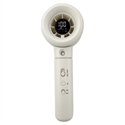 Verbatim Cool \'n\' Go Aqua Breeze håndholdt ventilator - hvid / sølv