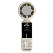 Verbatim Cool \'n\' Go Ice Touch Pro håndholdt ventilator - hvid sølv