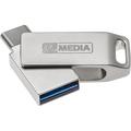 Verbatim MyDual USB-A/USB-C-hukommelseskort 32GB - Sølv