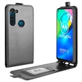 Motorola Moto G8 Power Vertikal Flip Taske med Kortholder