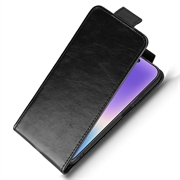 Huawei Pura 90 lodret flip-etui med stativ