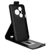 Huawei Pura 90 Pro Max lodret flip-etui med stativ