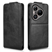 Huawei Pura 90 Pro Max lodret flip-etui med stativ