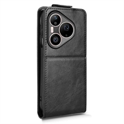Huawei Pura 90 Pro Max lodret flip-etui med stativ