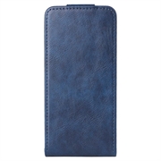 Huawei Pura 90 Pro Max lodret flip-etui med stativ - mørkeblå