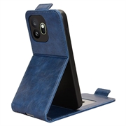 OnePlus 15T lodret flip-etui med stativ - mørkeblå