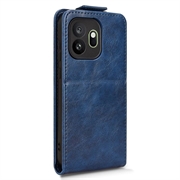 OnePlus 15T lodret flip-etui med stativ - mørkeblå