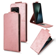 Sony Xperia 1 VIII lodret flip-etui med stativ