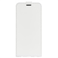 Honor 60 Pro Vertikal Flip Cover med Kortholder - Hvid