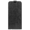OnePlus Nord N20 5G Vertikal Flip Cover med Kortholder - Sort