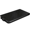 OnePlus Nord N20 5G Vertikal Flip Cover med Kortholder - Sort