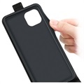 iPhone 14 Vertikal Flip Cover med Kortholder