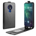 Nokia 6.2/7.2 Vertikal Flip Taske med Kortholder