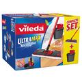Vileda UltraMax Box 2-i-1-sæt med moppe og spand
