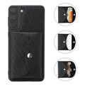 Vili T Samsung Galaxy S21+ 5G Cover med Magnetisk Pung - Sort