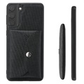 Vili T Samsung Galaxy S21+ 5G Cover med Magnetisk Pung - Sort