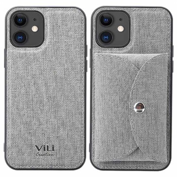 Vili T iPhone 12 Mini Cover med Magnetisk Pung